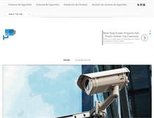 Tablet Screenshot of instalarcamaras.com